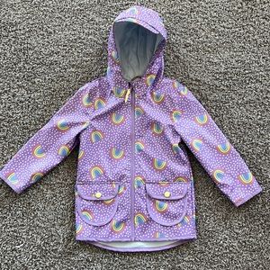 Little girls Target rain jacket